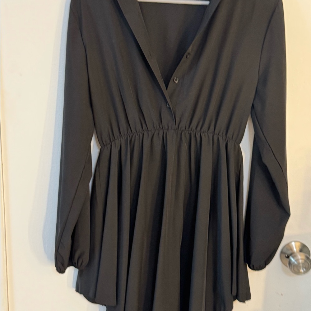 Black Long Sleeve Dress